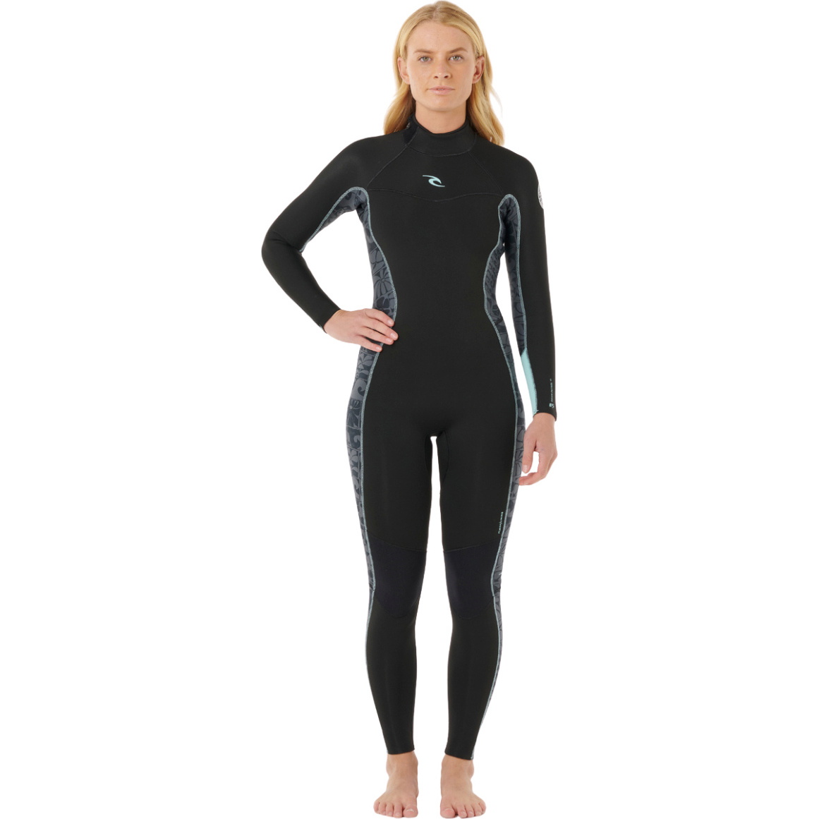 2025 Rip Curl Da Donna Dawn Patrol 3/2mm Back Zip Muta 164WFS - Mint
